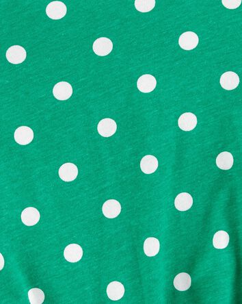 Polka Dot Jersey Tee, 