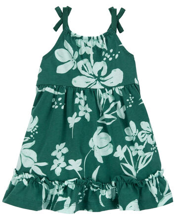 Baby Floral Cotton Dress, 