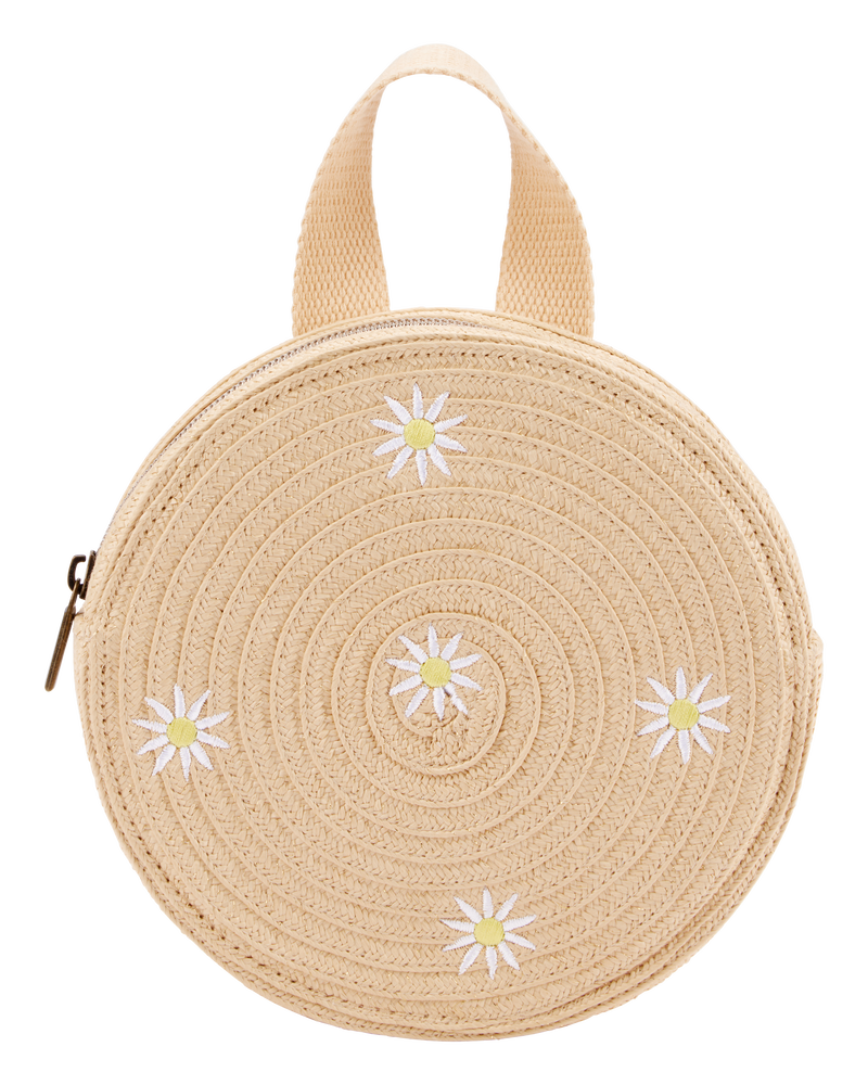 Carter's Daisy Straw Mini Backpack, image 1 of 2 slides