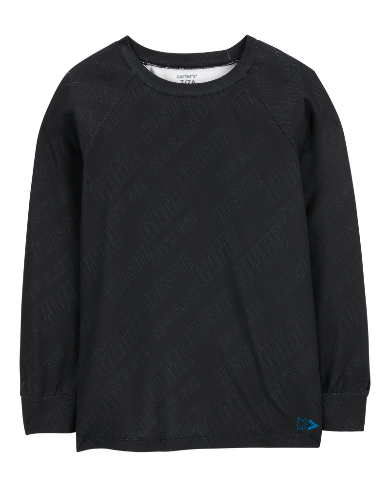 Kid Active Tee In BeCool™ Fabric - Black

, image 1 of 3 slides