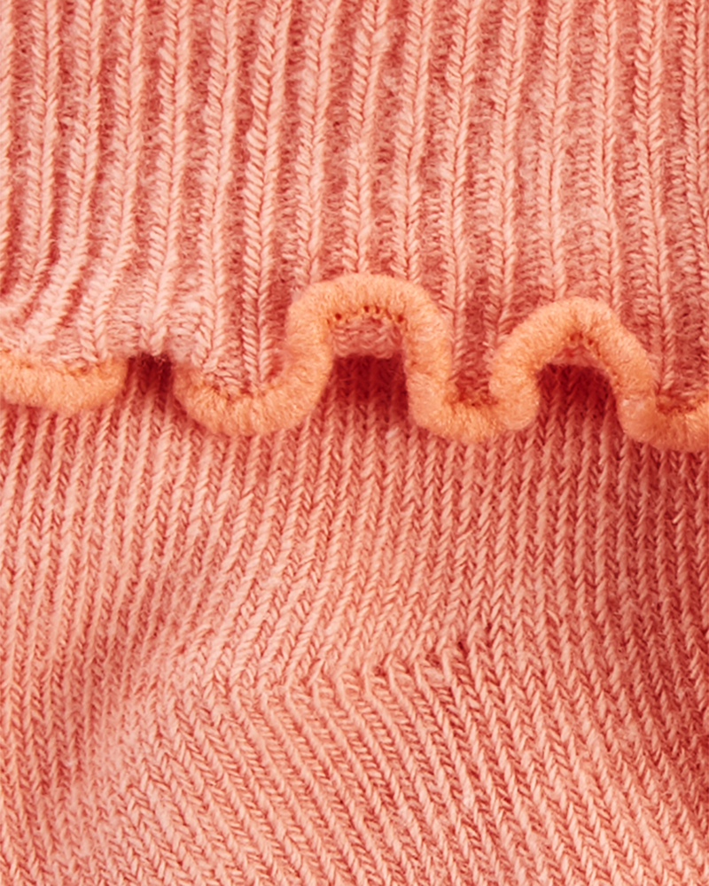 Baby 3-Pack Ribbed Booties, image 4 of 5 slides