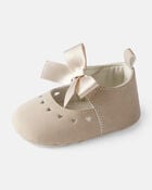 Baby Girl Bow Casual Shoes - Brown, image 6 of 6 slides