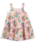 Baby Floral Sleeveless Lawn Dress, image 1 of 5 slides
