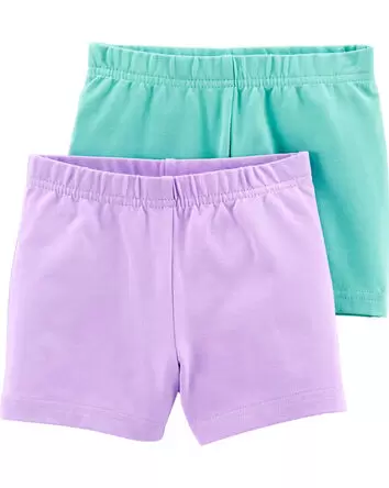 Baby 2-Pack Tumbling Shorts, 