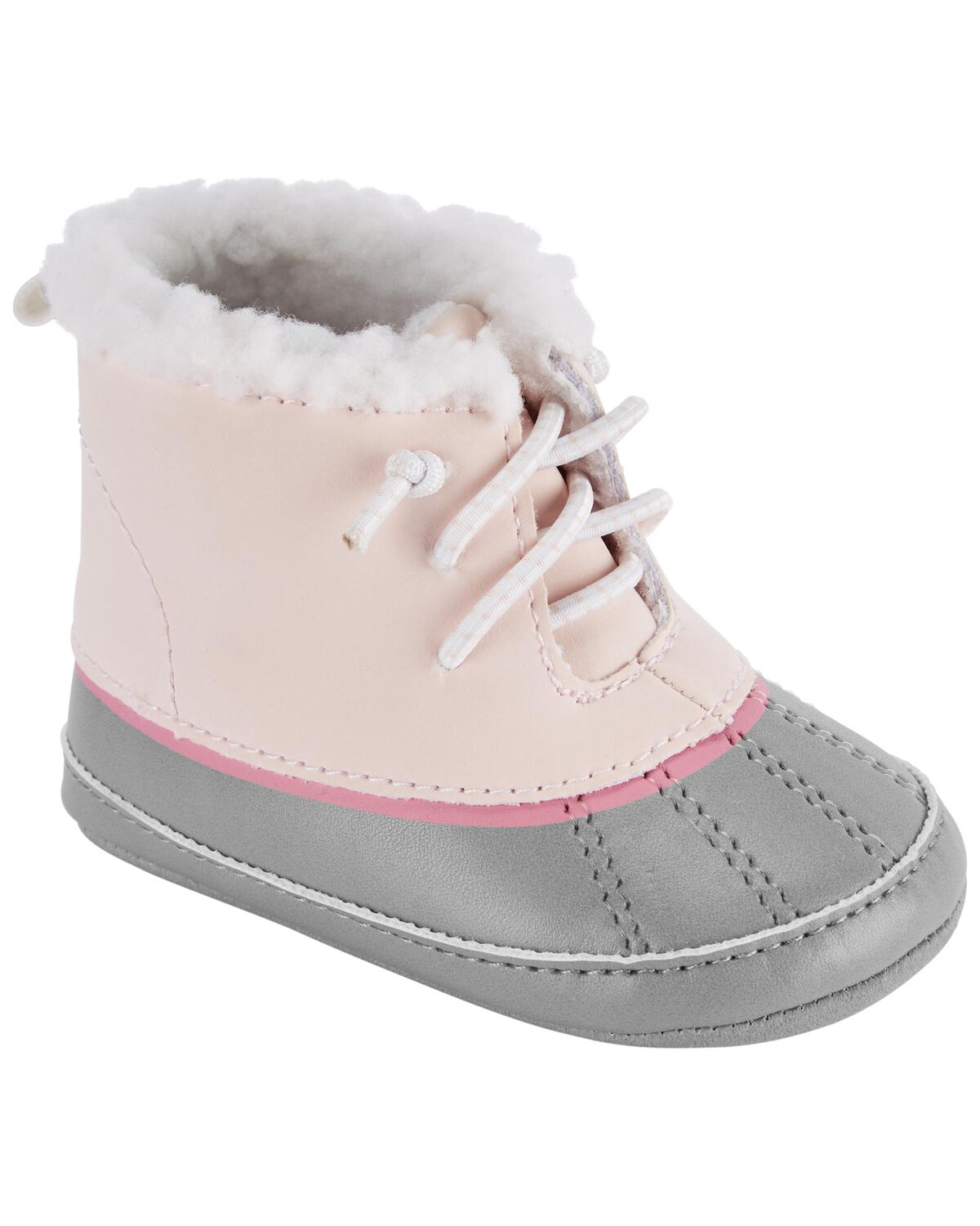 Pink Baby Duck Boots
