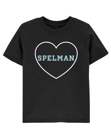 Toddler Glitter Spelman College Tee, 