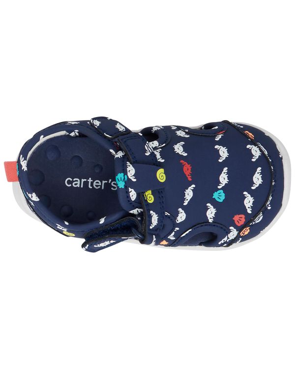 Navy Baby Every Step Water Shoes