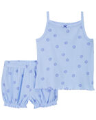 Baby 2-Piece Ribbed Outfit Set, image 1 of 2 slides