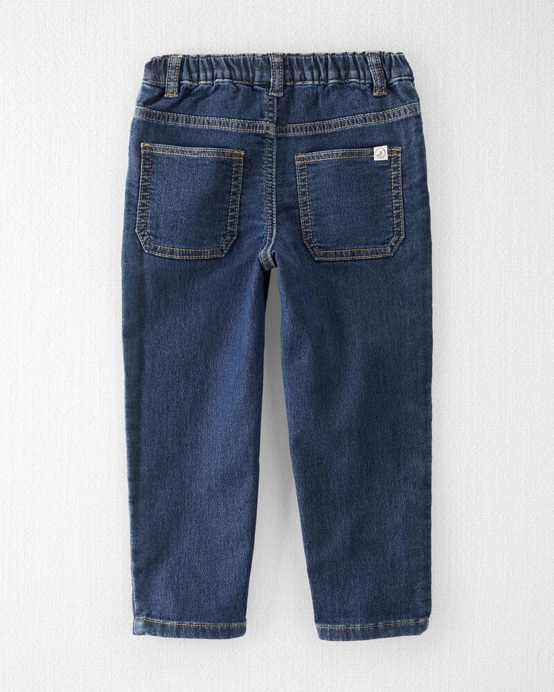 Toddler Denim Jeans Made With Organic Cotton, image 2 of 4 slides
