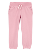 Toddler Pull-On Fleece Joggers, image 1 of 3 slides