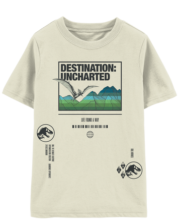 Kid Jurassic World Short-Sleeve Graphic Tee - Ivory, 
