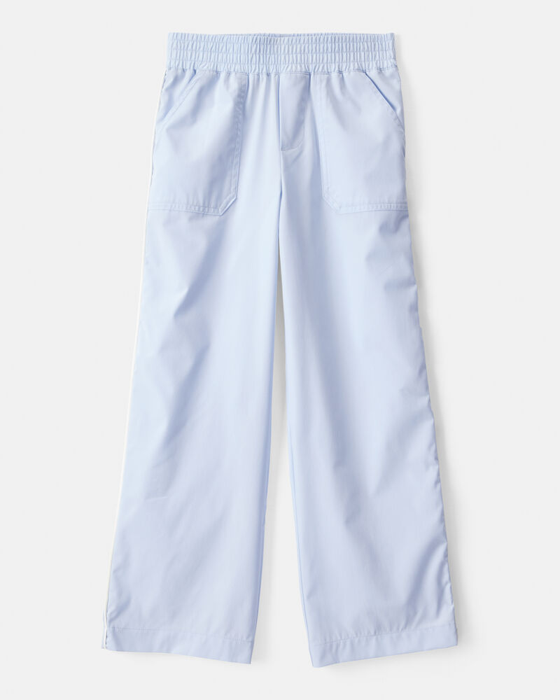 Girls Woven Active Pants - Blue, image 1 of 5 slides