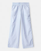 Girls Woven Active Pants - Blue, image 1 of 5 slides