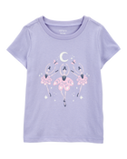 Toddler Girl Ballerina Short-Sleeve Graphic Tee - Purple, image 1 of 3 slides
