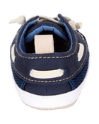 Baby Boy Boat Shoes - Navy, image 3 of 7 slides