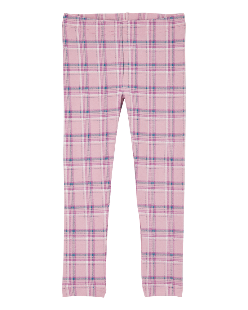 Baby Plaid Stretch Leggings, image 1 of 4 slides
