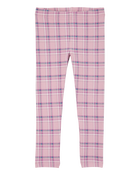 Baby Plaid Stretch Leggings, image 1 of 4 slides
