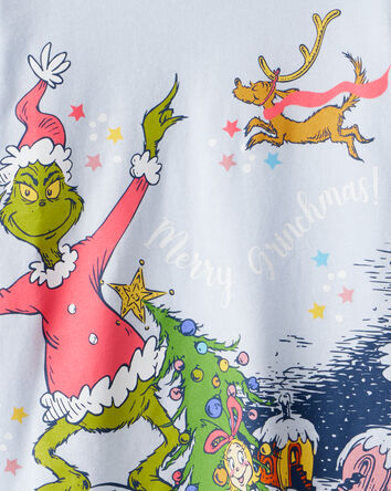 Girls Christmas Dr. Seuss™ The Grinch Long-Sleeve Graphic Tee - Blue, 