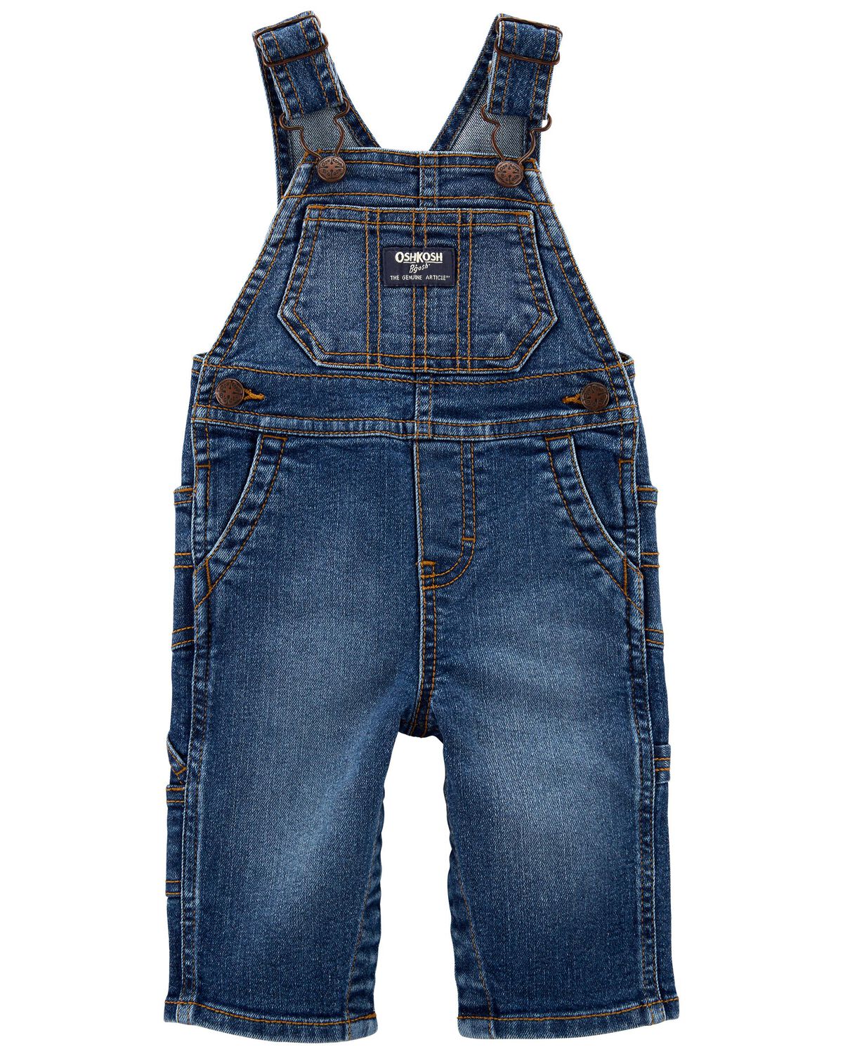 Dark Denim Baby Classic OshKosh Overalls