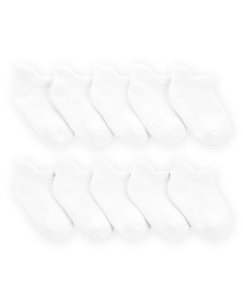 Baby 10-Pack No Show Socks, 