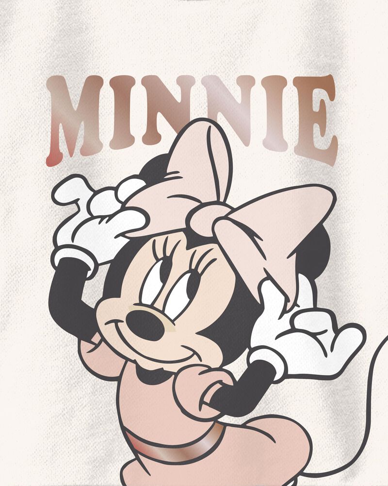 Kid Minnie Mouse Pullover Sweatshirt, image 2 of 2 slides