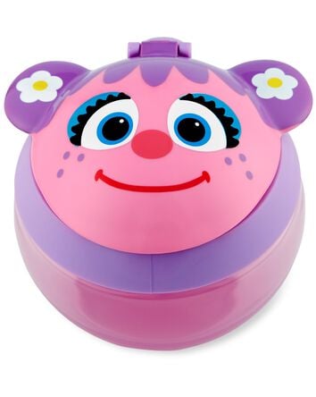 Sesame Street Snack Cup & Straw Bottle Set - Abby Cadabby, 