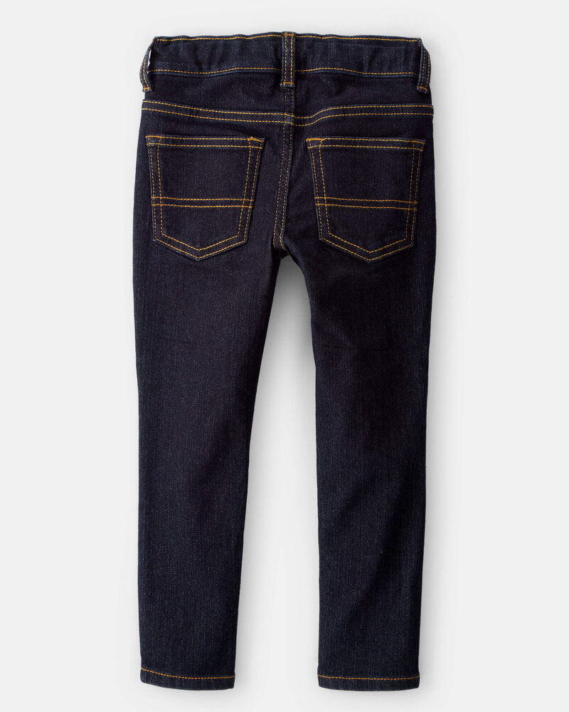 Toddler Dark Wash Skinny-Leg Jeans, image 2 of 5 slides