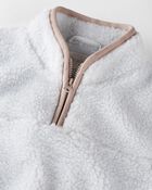 Baby 
Recycled Sherpa Quarter Zip Pullover
, image 2 of 4 slides