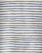 Baby Organic Cotton Pajamas Set in Stripes, image 3 of 5 slides