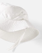 Baby Recycled Twill Swim Hat, image 2 of 2 slides