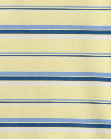 Toddler Striped T-Shirt - Yellow/Blue, 