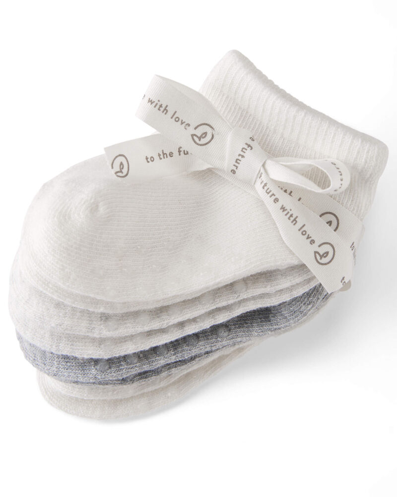 Baby 4-Pack No Slip Socks, image 2 of 4 slides