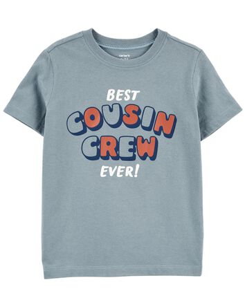 Toddler Best Cousin Crew Ever Graphic Tee, 