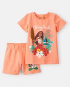 Kid 2-Piece Moana Outfit Set, image 1 of 4 slides