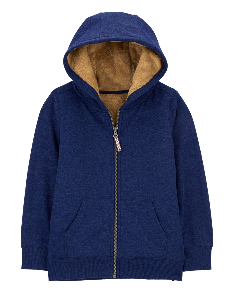Kid Zip-Up Fleece Jacket, image 1 of 3 slides