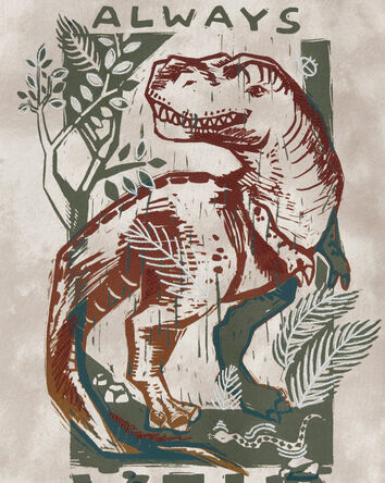 Toddler Always Wild Dino Graphic Tee, 
