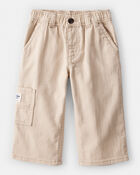 Baby Boy Pull On Carpenter Pant - Khaki, image 1 of 5 slides