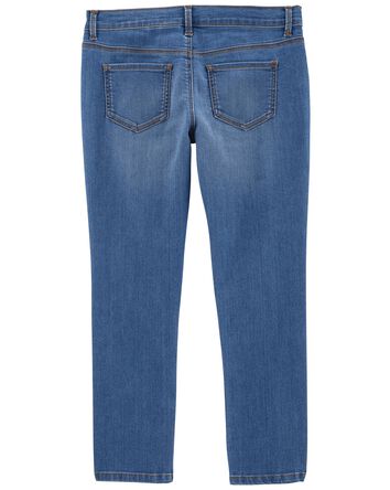 Kid Medium Blue Wash Plus-Fit Skinny-Leg Jeans, 