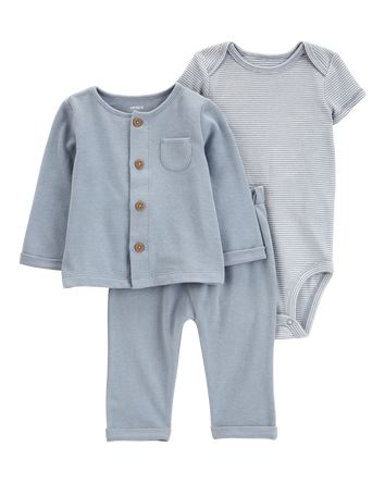 Baby 3-Piece Little Cardigan Set, 
