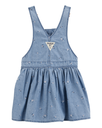 Toddler Girl Floral Knit Jumper Dress, 