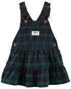 Baby Plaid Jumper Dress, image 1 of 4 slides