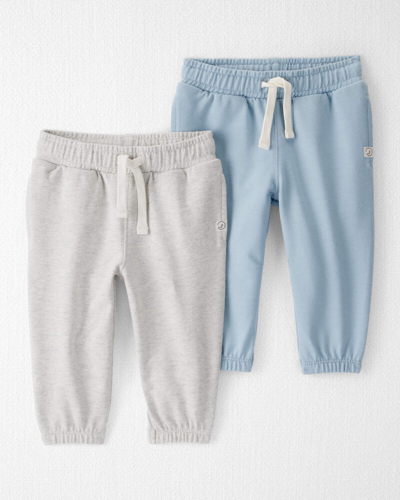 Baby Organic Cotton French Terry Sweatpants, image 1 of 6 slides
