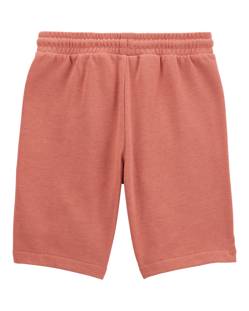 Kid Drawstring Lounge Short - Rust, image 2 of 4 slides