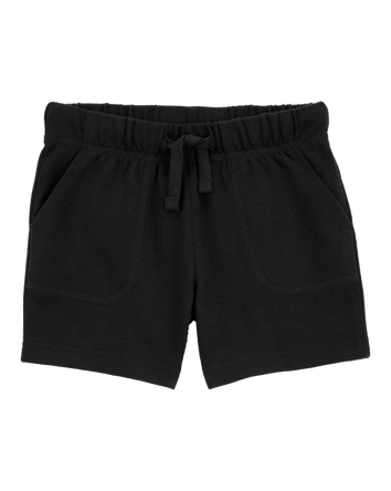 Toddler Boy Pull-On French Terry Shorts - Black, 