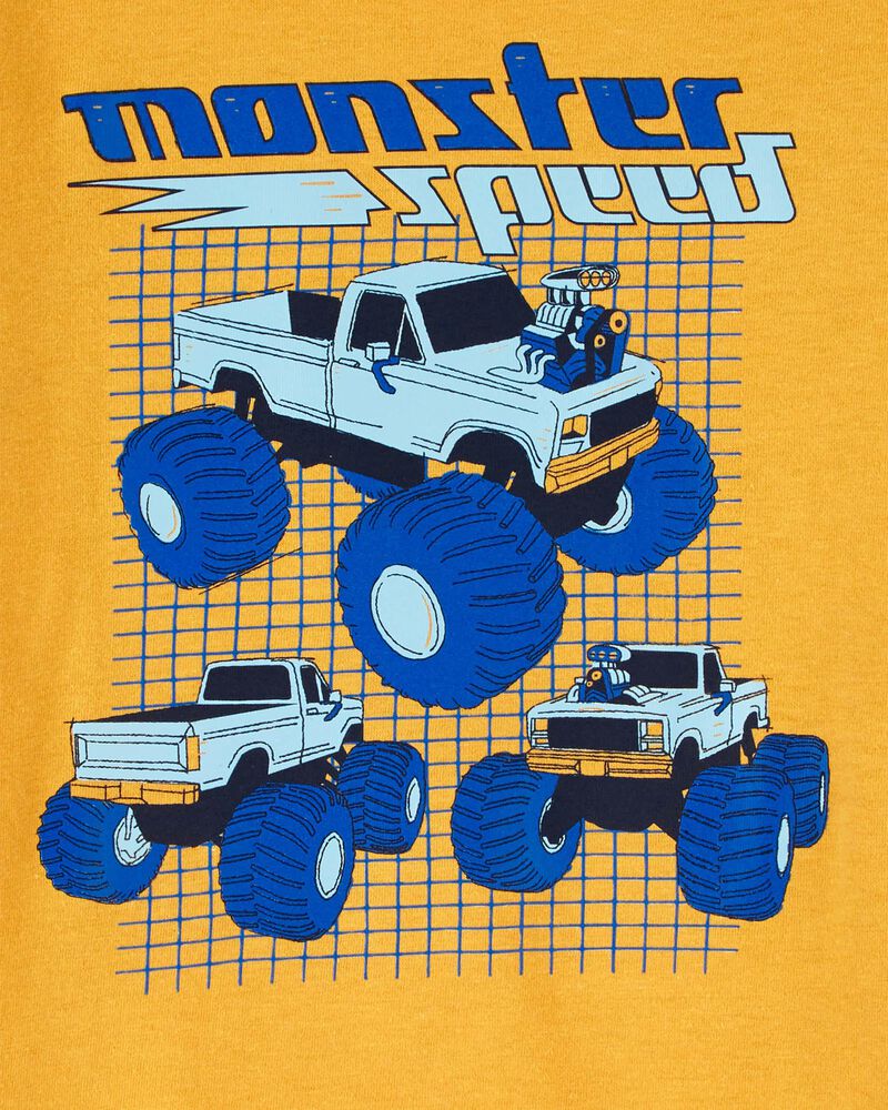 Toddler Monster Truck Graphic Tee, image 2 of 3 slides