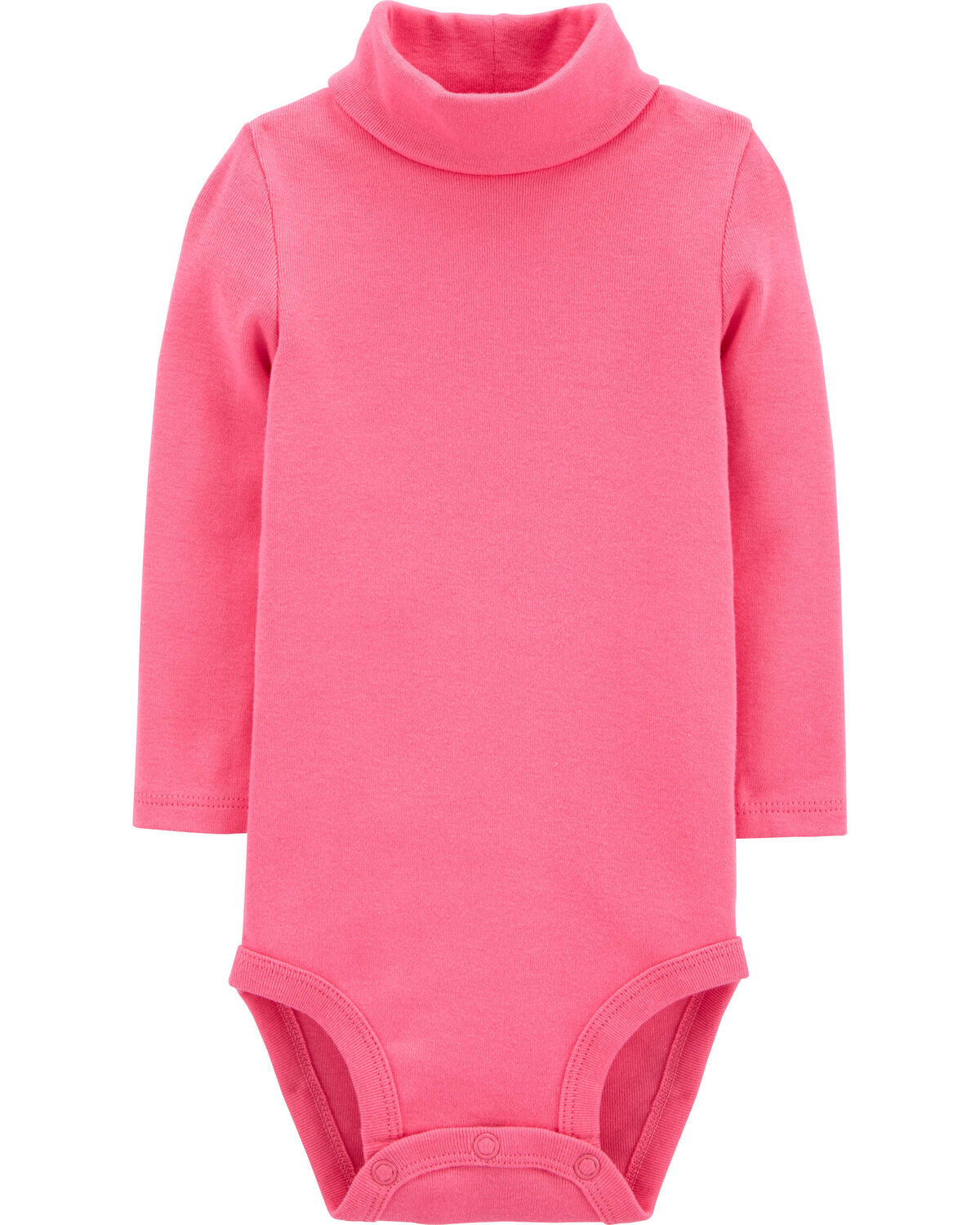 Pink Baby Turtleneck Bodysuit