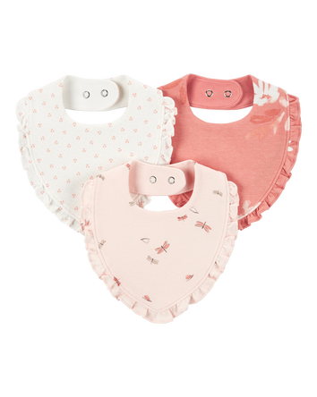 Baby 3-Pack Bandana Bibs, 