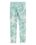 Kid Tie Dye Ribbed Leggings - Blue, image 1 of 4 slides