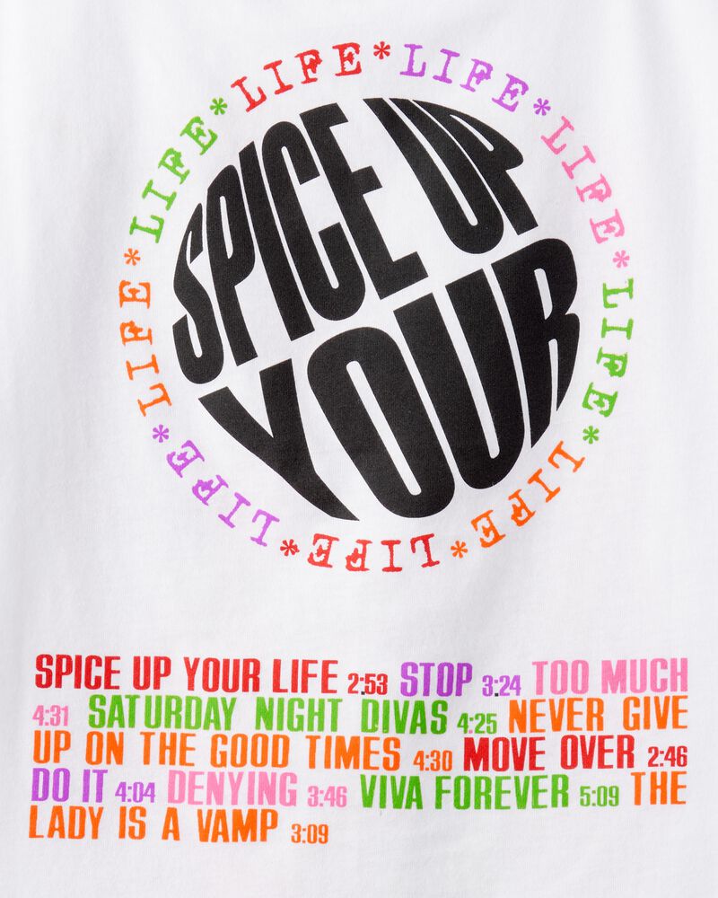 Kid Spice Girls Short-Sleeve Graphic Tee - Ivory, image 4 of 4 slides
