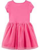 Toddler Tutu Jersey Dress, image 2 of 4 slides